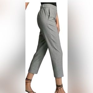 Aritzia Babaton Atelier Cohen Black and White Houndstooth Pants